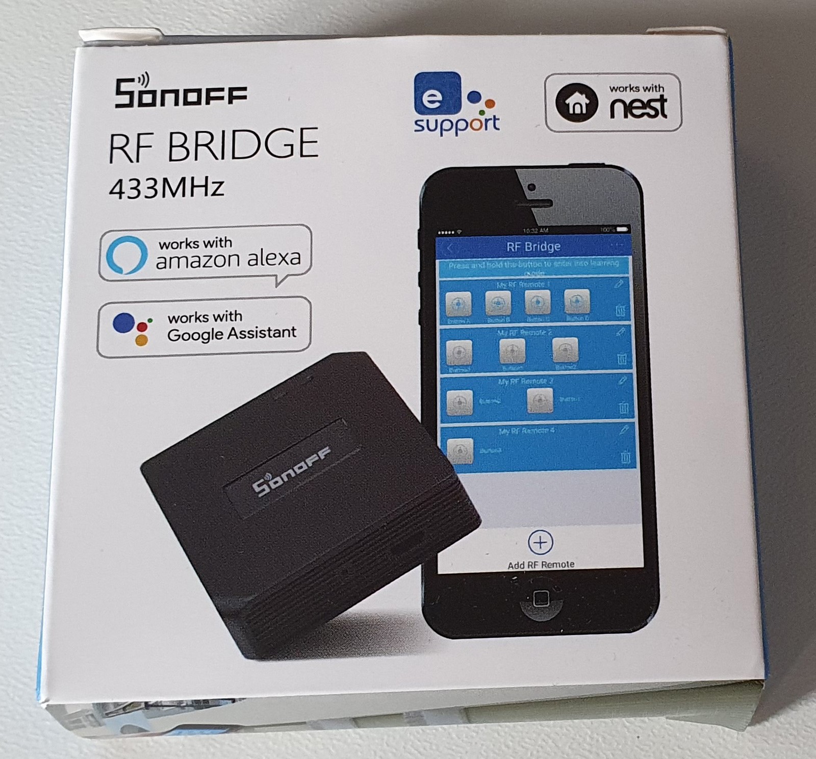 SONOFF RF BridgeR2 WiFi 433 MHz Wireless Controller eWelink APP